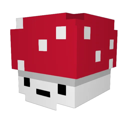 Salix010 Minecraft avatar head, 3D render