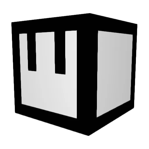 Salkim Minecraft avatar head, 3D render