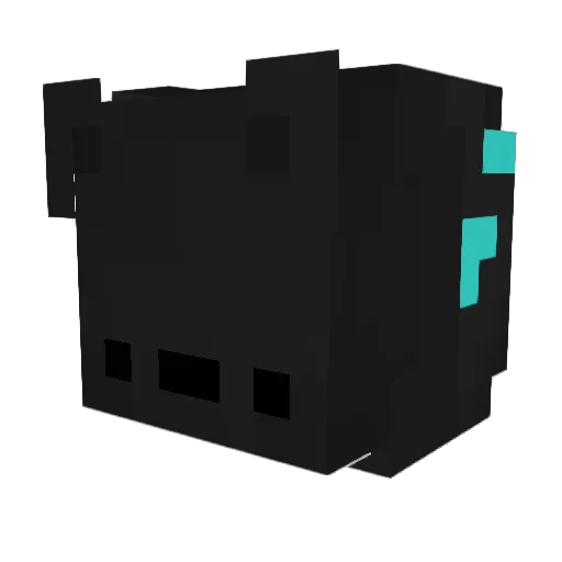 Salkin05 Minecraft avatar head, 3D render