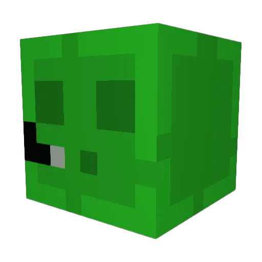 Salle2157 Minecraft avatar head, 3D render
