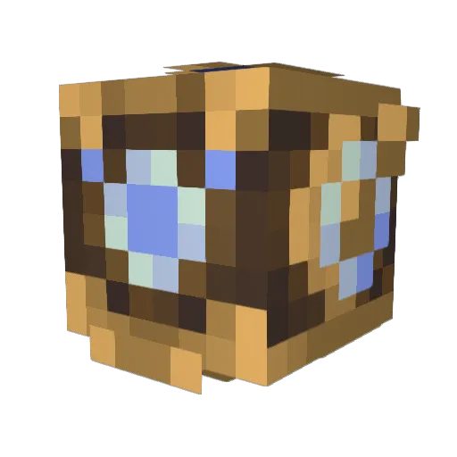 SallyDesu Minecraft avatar head, 3D render