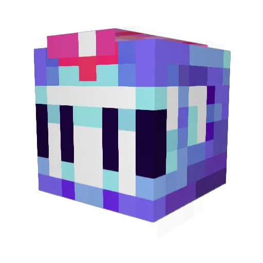 SalmonCactus763 Minecraft avatar head, 3D render