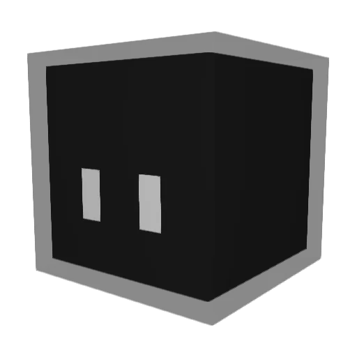 Salmos23_1 Minecraft avatar head, 3D render