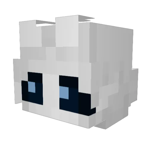 Salodle Minecraft avatar head, 3D render