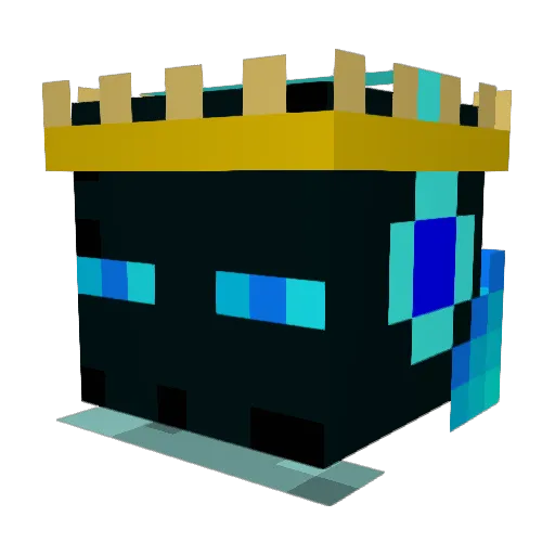 SalogamesYT Minecraft avatar head, 3D render
