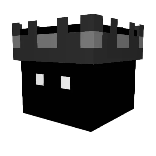 Salosbot Minecraft avatar head, 3D render