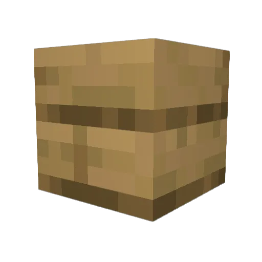 Salranax Minecraft avatar head, 3D render