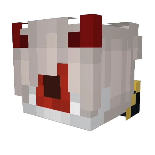 SaltChipper Minecraft avatar head, 3D render
