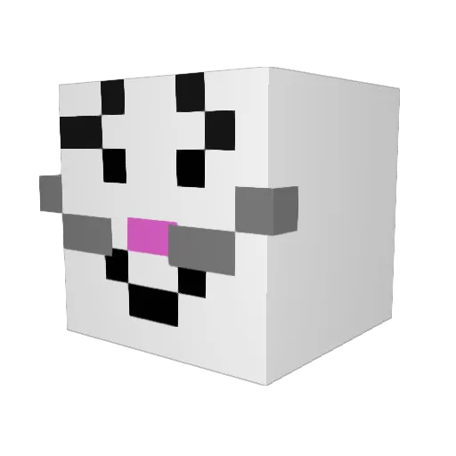 Saltlamp4 Minecraft avatar head, 3D render
