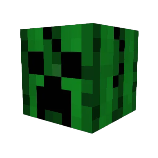 SaltySardine Minecraft avatar head, 3D render