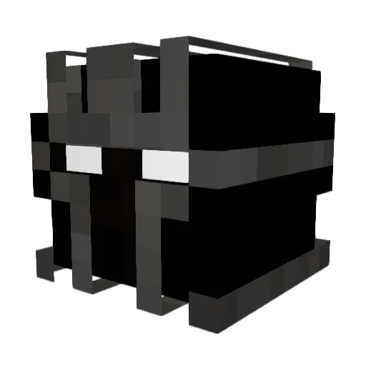 SaltySavy Minecraft avatar head, 3D render
