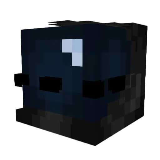 Salty_Mos Minecraft avatar head, 3D render