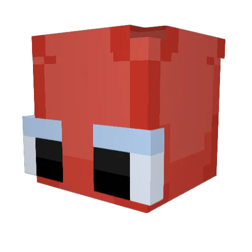 Salty_Spice Minecraft avatar head, 3D render
