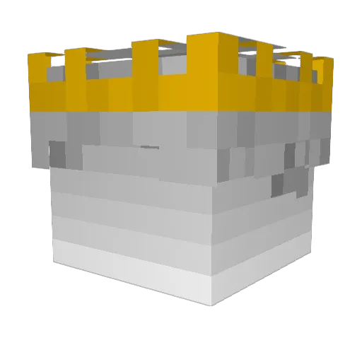 SaltzyMC Minecraft avatar head, 3D render