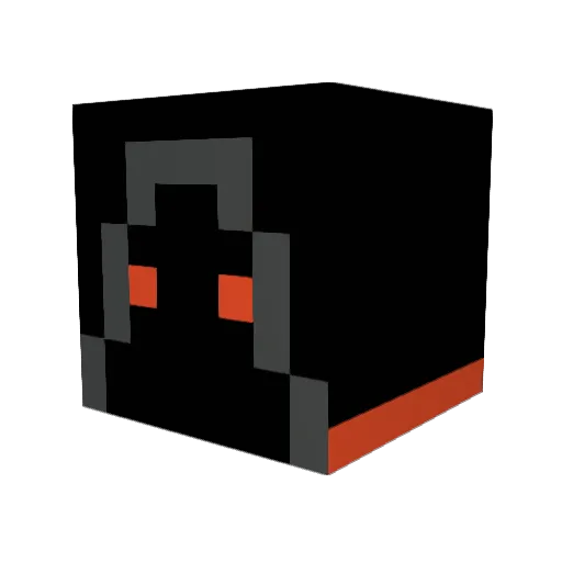 Salvatrox Minecraft avatar head, 3D render
