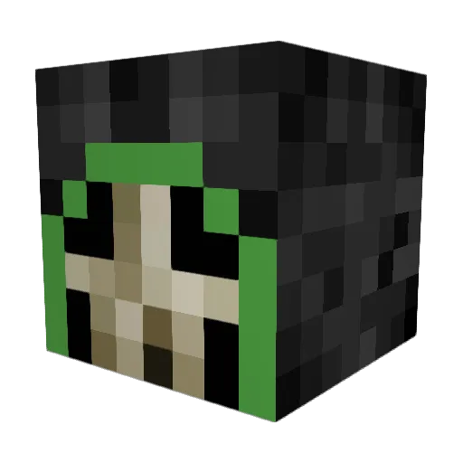Salzenstein Minecraft avatar head, 3D render