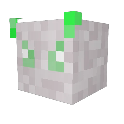 Sam12500 Minecraft avatar head, 3D render