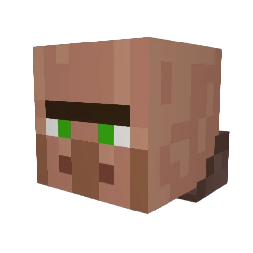 Sam2199 Minecraft avatar head, 3D render