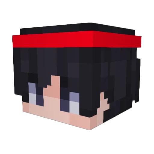 SamE_da_Boi Minecraft avatar head, 3D render