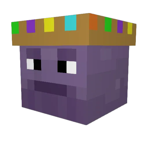 SamGro05 Minecraft avatar head, 3D render