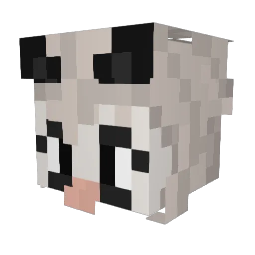 SamMinuano Minecraft avatar head, 3D render