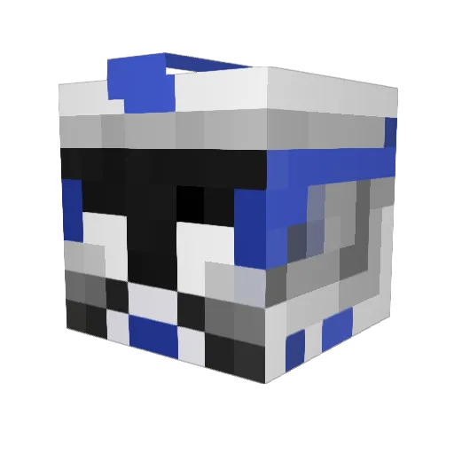 Sam_I_Am09 Minecraft avatar head, 3D render