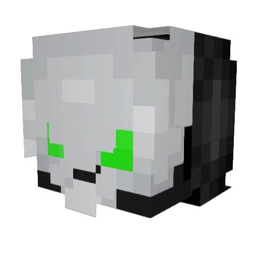 Sam_TheCreator Minecraft avatar head, 3D render