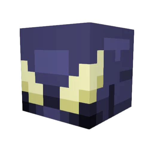 SamaaaaCN Minecraft avatar head, 3D render