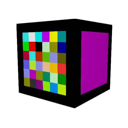 SamaelZ Minecraft avatar head, 3D render