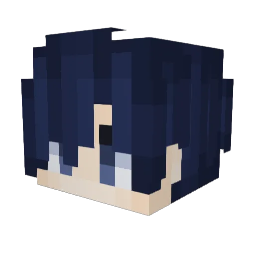 Samale2010 Minecraft avatar head, 3D render