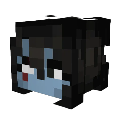 Samanta_Squid Minecraft avatar head, 3D render