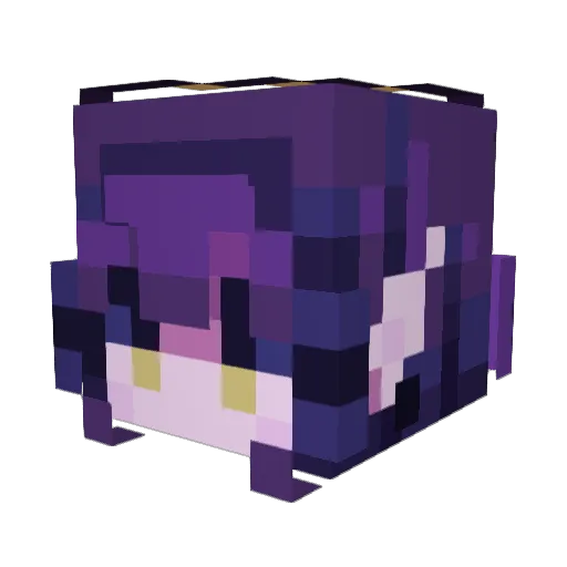 Samantha_69 Minecraft avatar head, 3D render