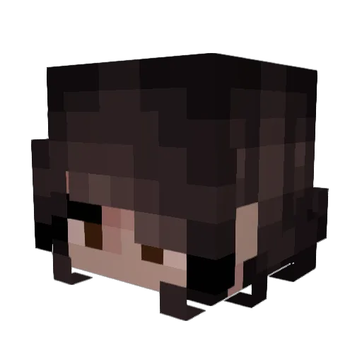 SamaraAnne Minecraft avatar head, 3D render