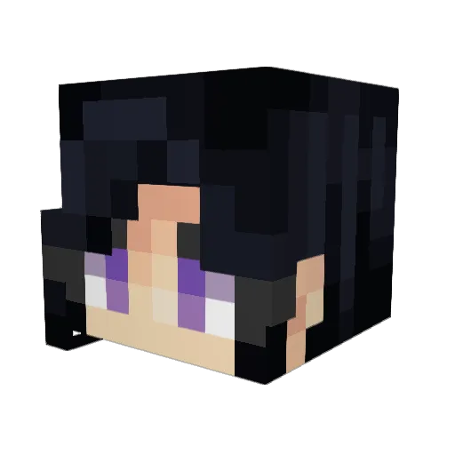 Samaranth08 Minecraft avatar head, 3D render