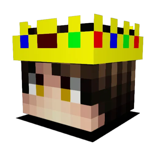 SamasaurusRex12 Minecraft avatar head, 3D render