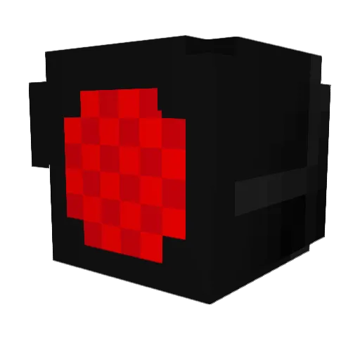 Samatha_ Minecraft avatar head, 3D render