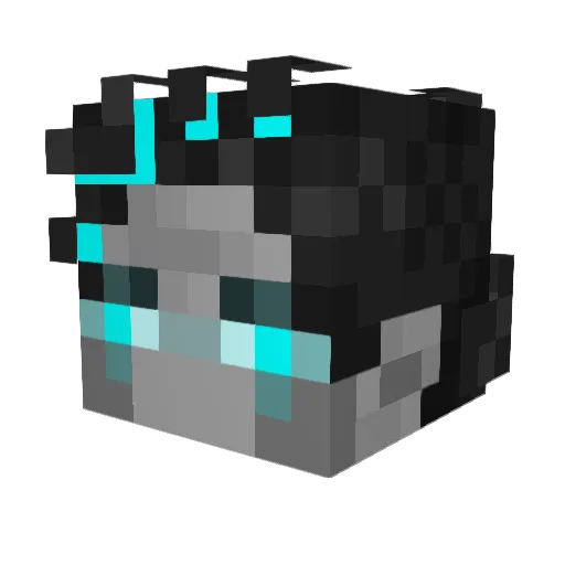 Sambo2096 Minecraft avatar head, 3D render