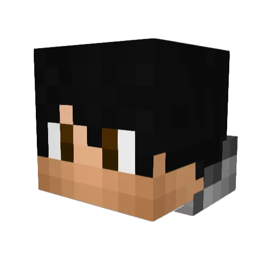 SamboH2003 Minecraft avatar head, 3D render
