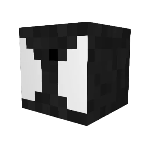 Samdalf37 Minecraft avatar head, 3D render