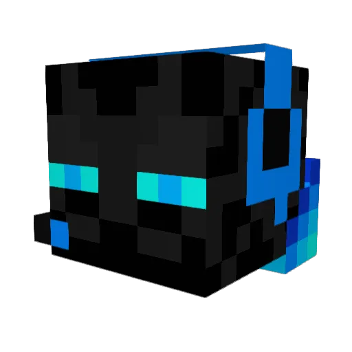 Samdp21 Minecraft avatar head, 3D render