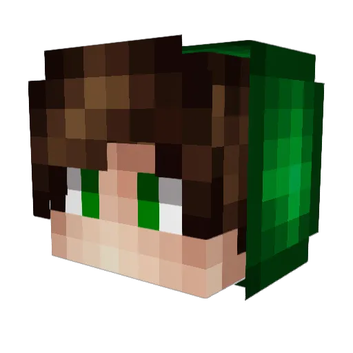 SametYuruyen Minecraft avatar head, 3D render