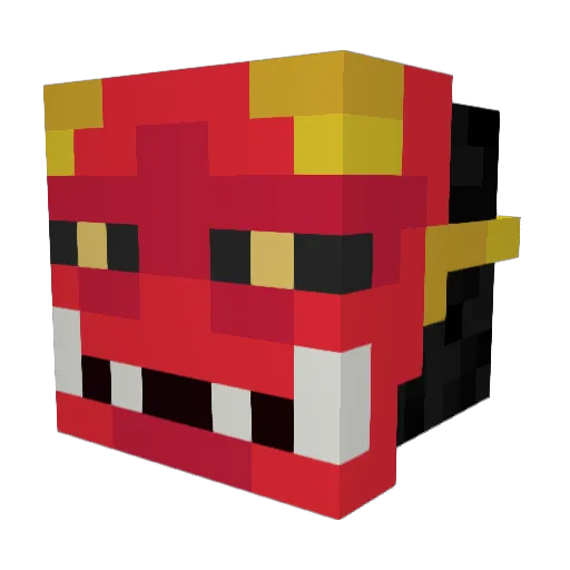 Sami_121 Minecraft avatar head, 3D render