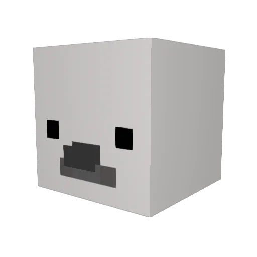 Sami_Ingot Minecraft avatar head, 3D render