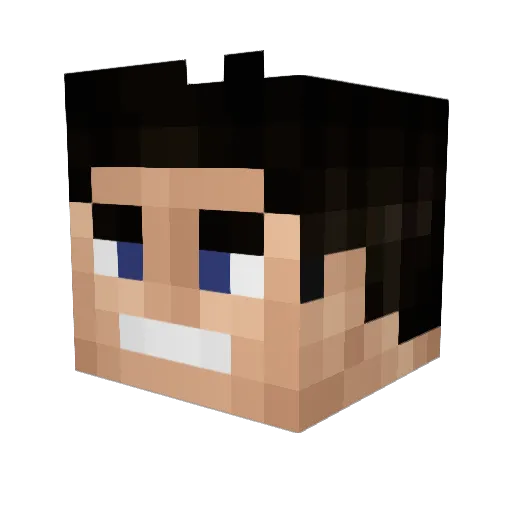 SamikazeATK Minecraft avatar head, 3D render