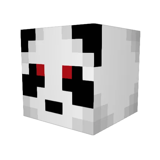 Samiwami919 Minecraft avatar head, 3D render