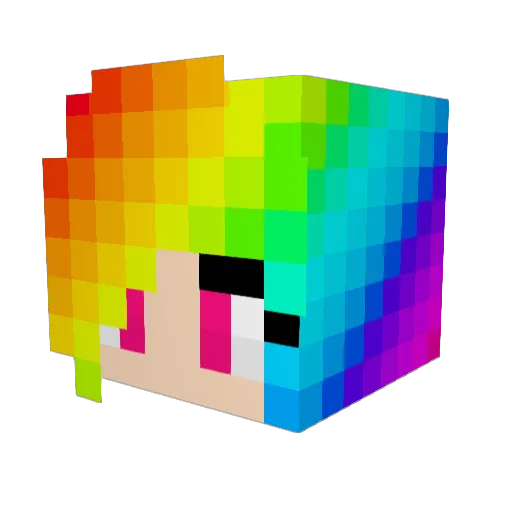 Samkitty4042 Minecraft avatar head, 3D render