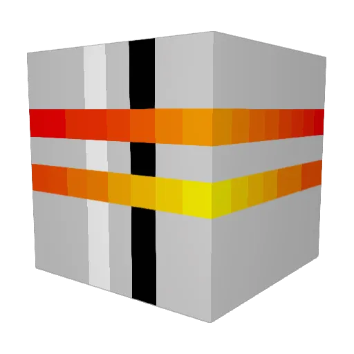 Samm35 Minecraft avatar head, 3D render