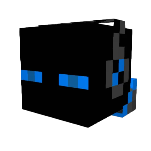 SammaSingole Minecraft avatar head, 3D render