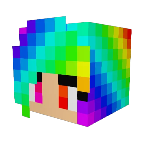 Sammael113 Minecraft avatar head, 3D render