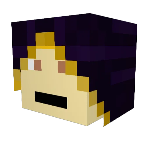 Sammamish1 Minecraft avatar head, 3D render